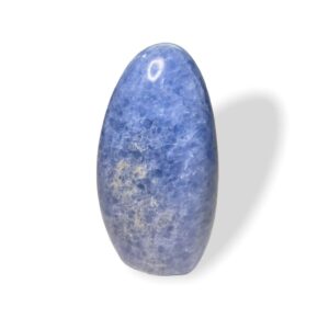 Blue calcite freeform