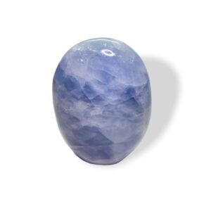 Blue calcite freeform