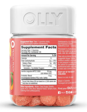 Olly Probiotic + Prebiotic Gummies