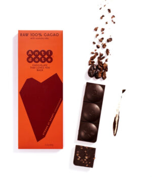 Antidote Chocolate TONA: RAW 100% CACAO + NIBS